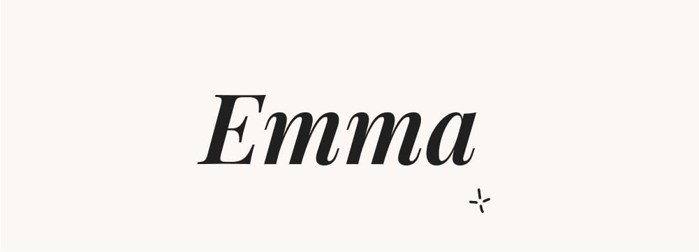 Emma : Prénom Emma continue de séduire, étant l'un des prénoms de fille les plus appréciés en 2023.