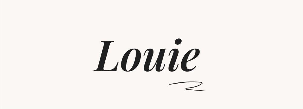 Louie, avec son allure musicale, est un prénom mixte non genré qui résonne avec une touche d'originalité et de modernité.