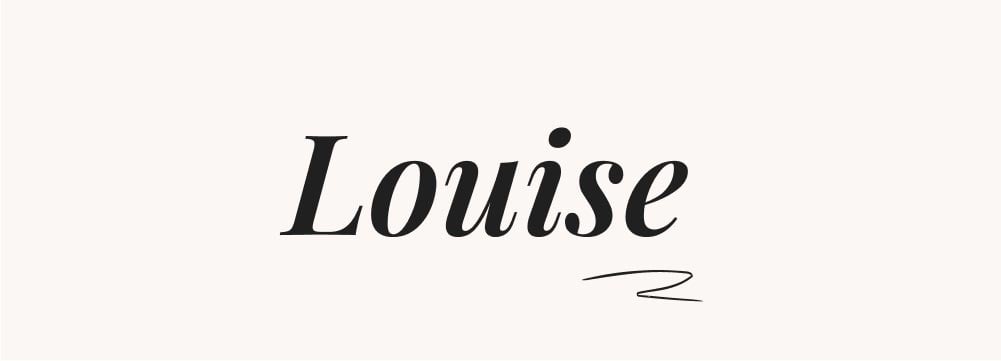 Prénom tendance 2024, Louise, toujours classique et élégant, figure parmi les prénoms de fille les plus en vogue pour l'année 2024.