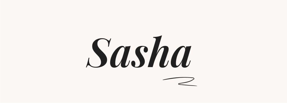 Sasha, un prénom doux et moderne, se distingue par son universalité et son caractère mixte, parfait pour les nouveaux-nés de l'année à venir