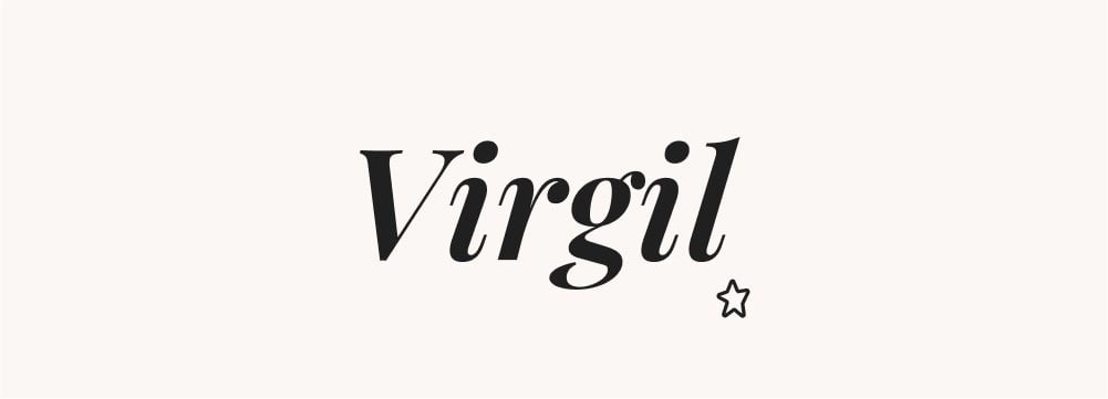 Prénom Virgil peu courant pour un prénom de garçon très original envisagé pour 2024.