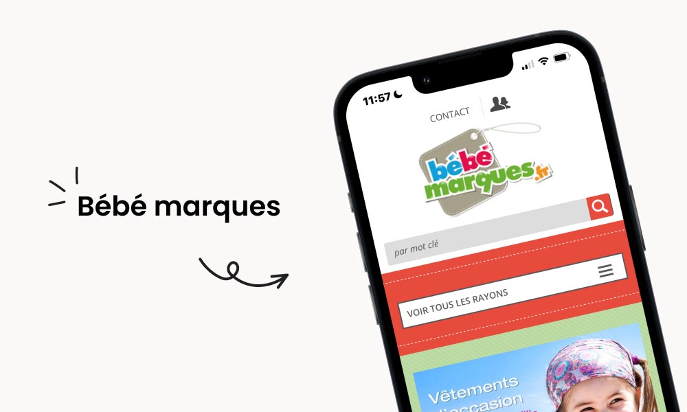 Bébé Marques - Meilleur site de seconde main pour bébé, proposant des vêtements et accessoires d'occasion de marques pour enfants. Idéal pour les parents cherchant des articles de qualité à des prix abordables.