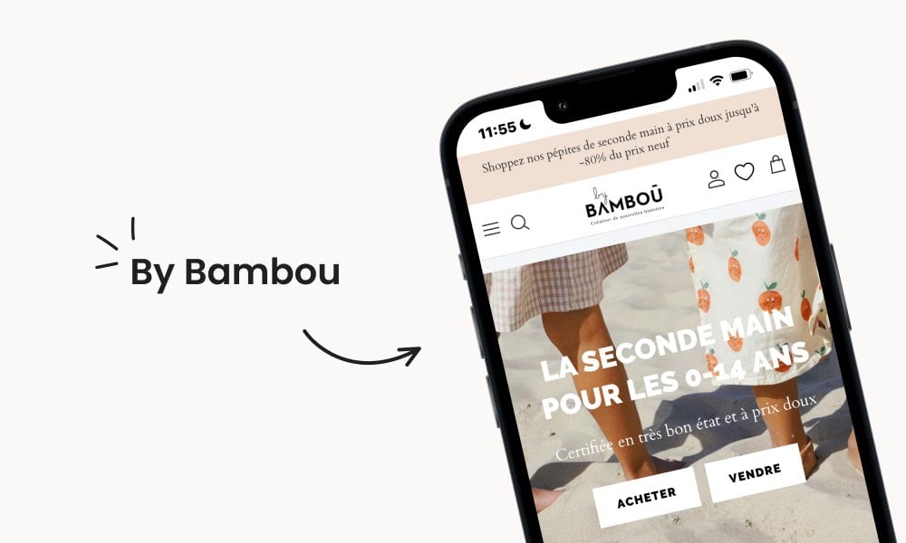 By Bambou - Meilleur site de vêtements d'occasion pour bébé, proposant une sélection rigoureuse d'articles pour enfants. Idéal pour les parents souhaitant acheter des habits de seconde main en très bon état à des prix doux.