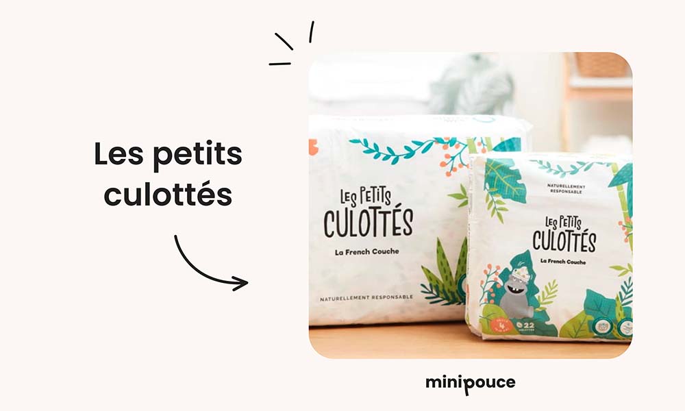 Couche naturelle bio Les Petits Culottés, comparatif des couches écologiques pour bébé, quelle couche choisir pour une solution responsable et sans fuite