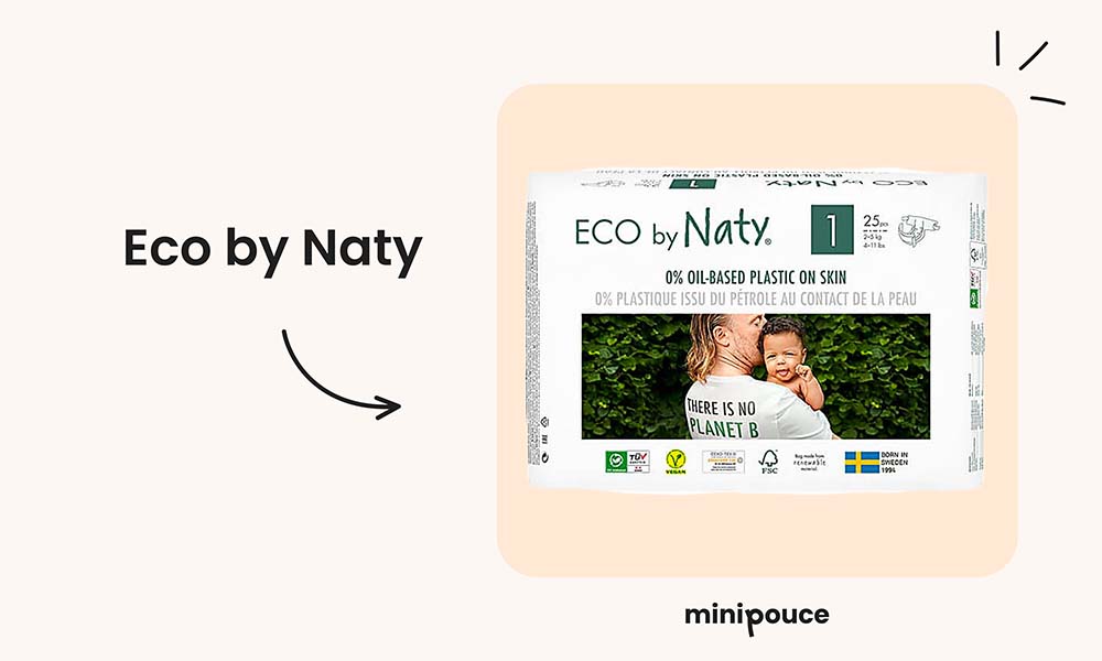 Abonnement couches Eco by Naty, comparatif des couches biodégradables, quelle couche écologique choisir en 2025